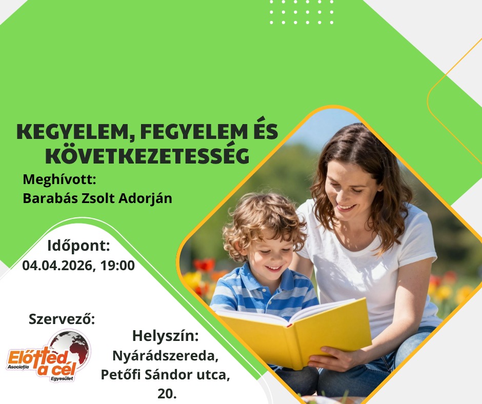 Gyermeknevelés előadás Barabás Zsolt Adorján lelkésszel